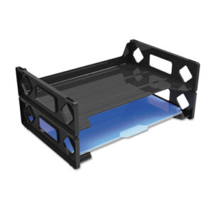Universal UNV08100 desk tray/organizer Plastic Black